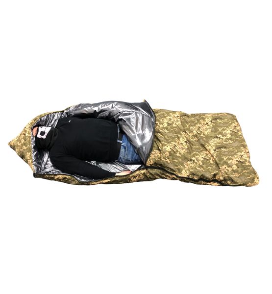 Heated sleeping bag